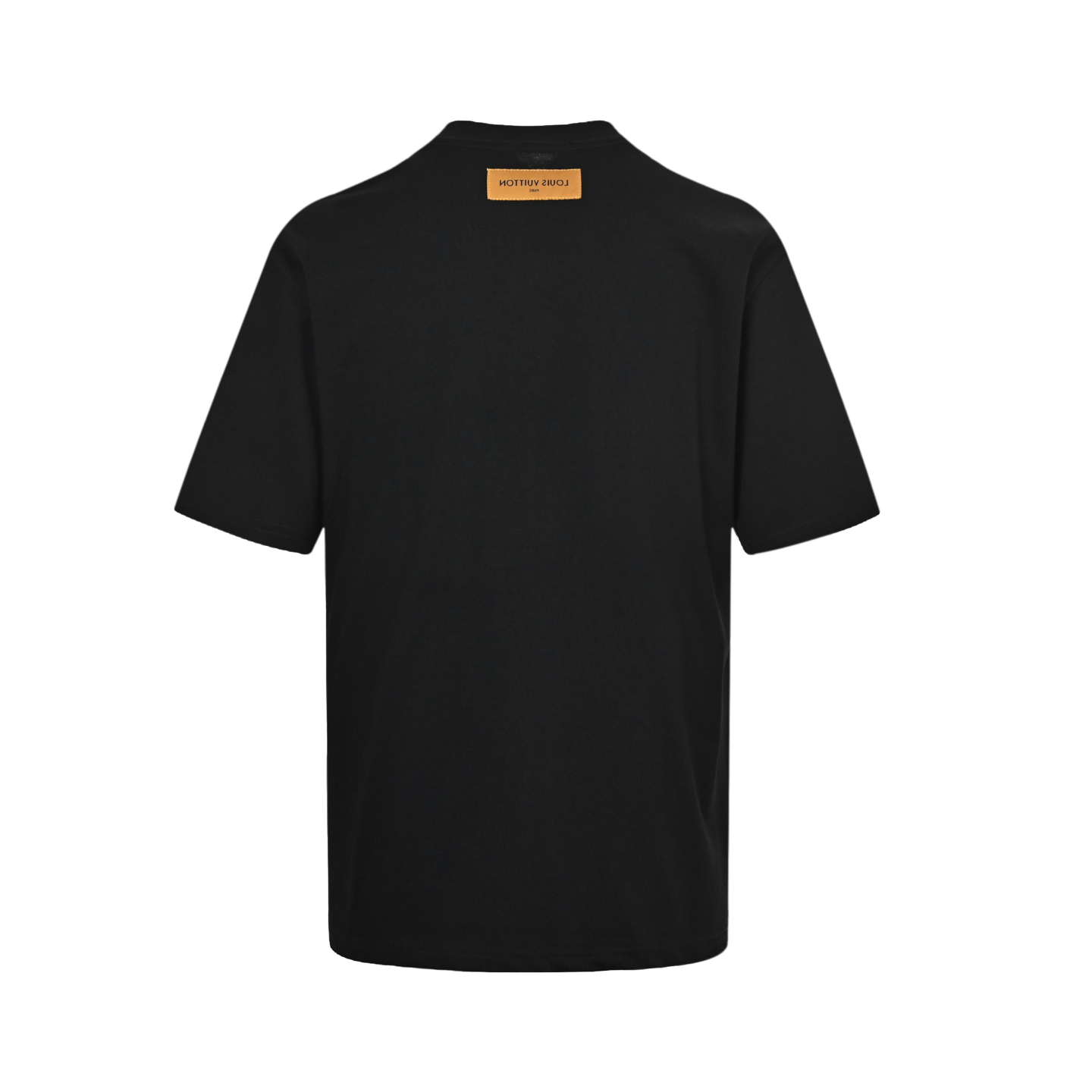 Line pocket embroidery T-shirt
