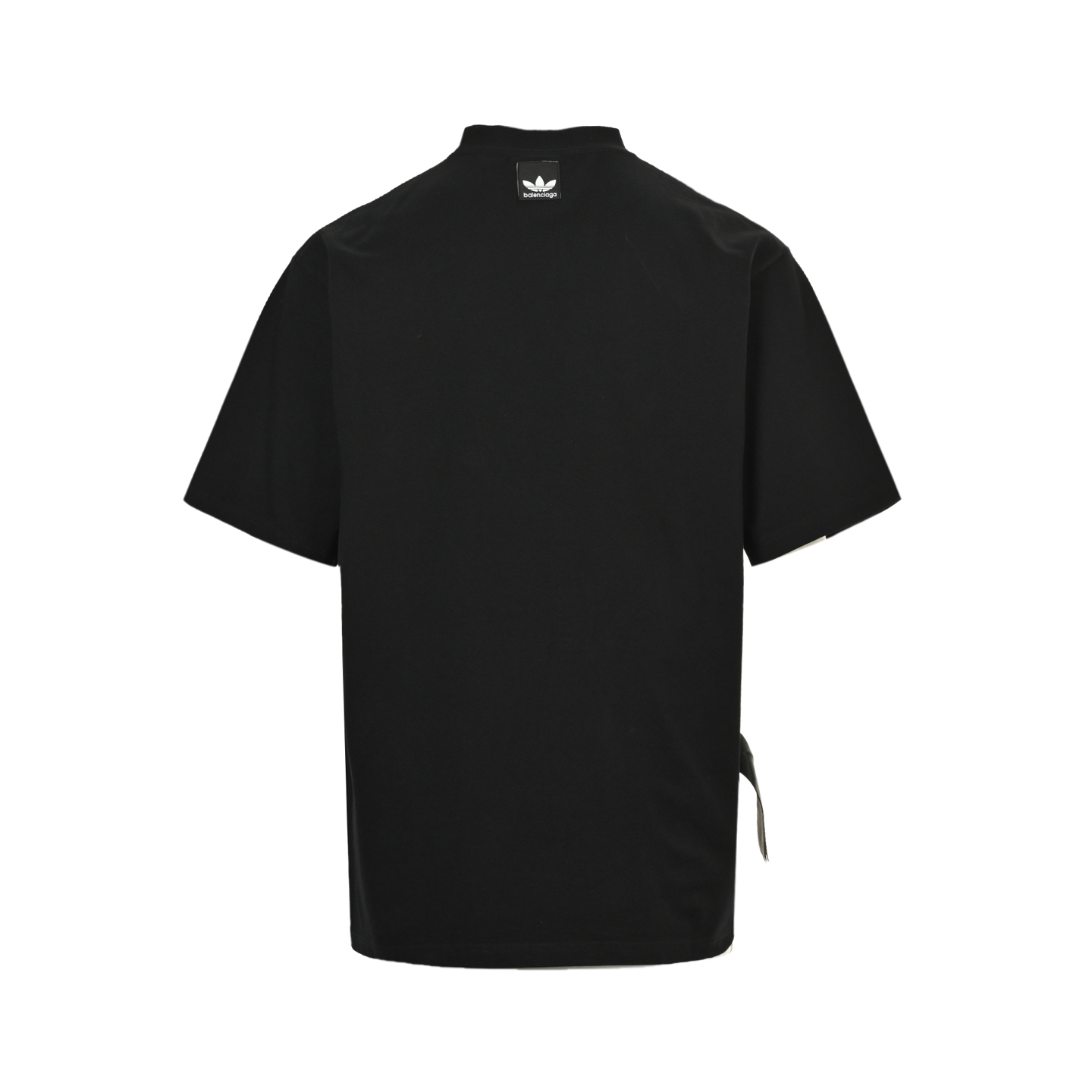 Reversible mirrored embroidered T-shirt