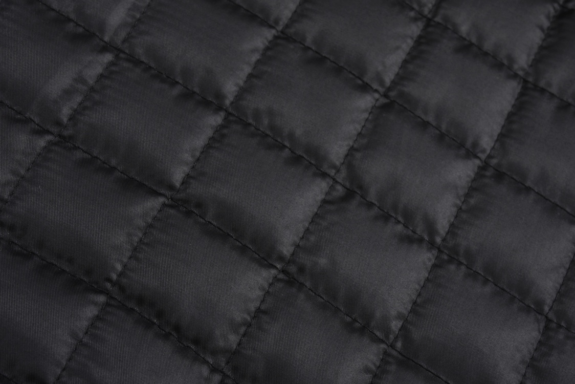 Leather slogan baseball jacket