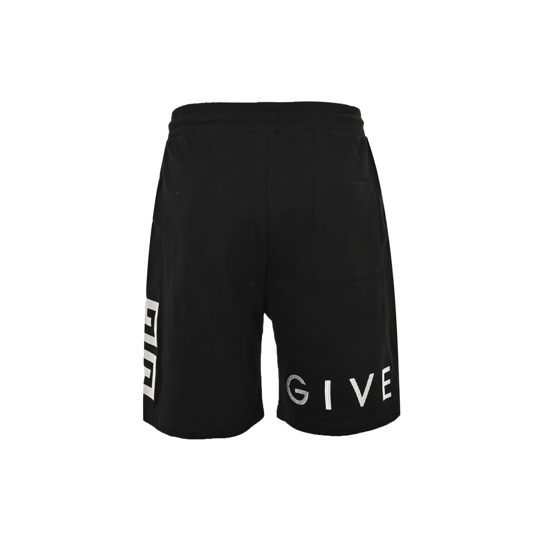 4G laminated print shorts