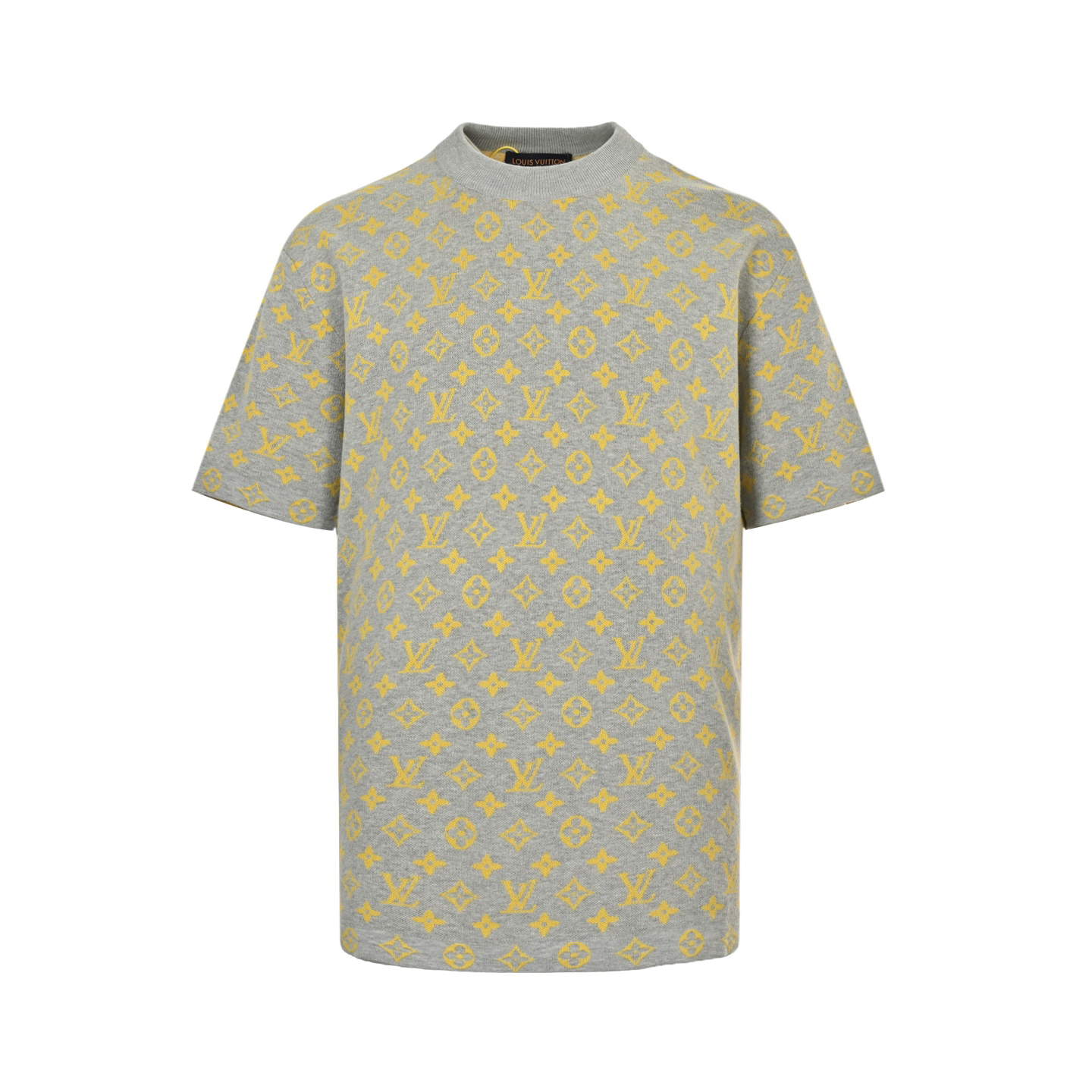 Yellow wool short sleeves