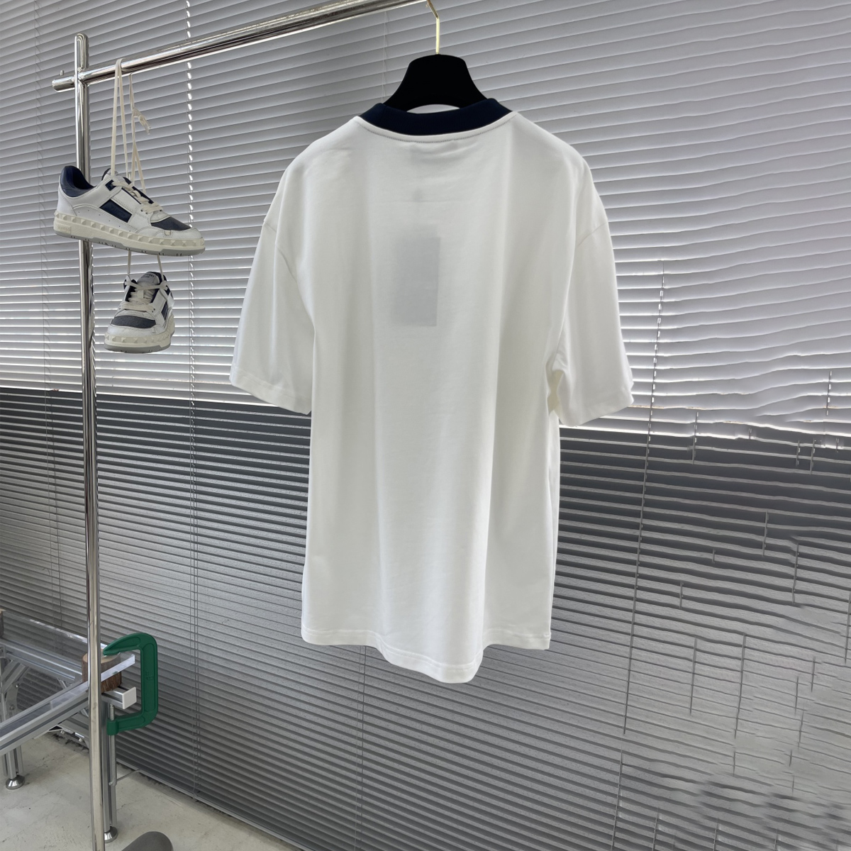 Cotton short-sleeved T-shirt