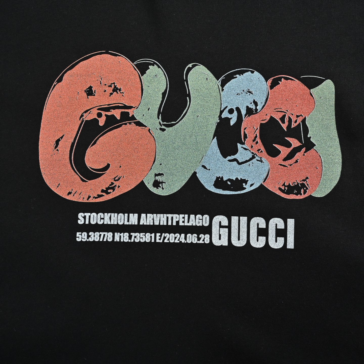 Lettering print T-shirt