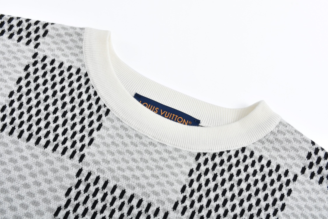 New Wool Knitted Round Neck T-shirt