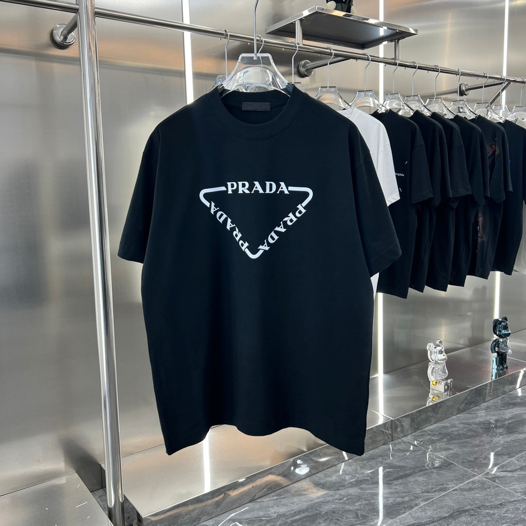 Silicone Embossed Cotton T shirt