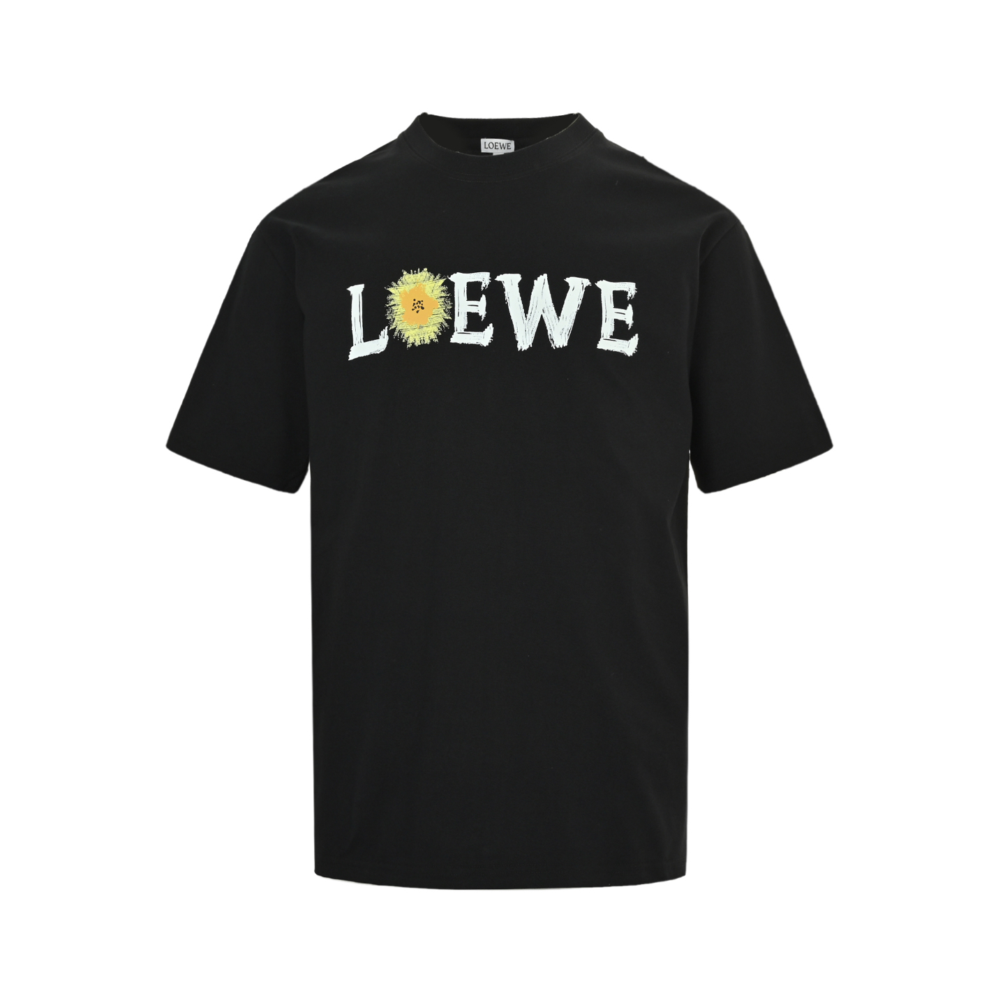 25SS Daisy Logo Print Short Sleeve T-Shirt