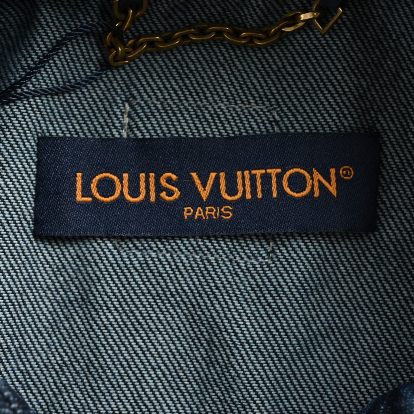 Woodwheel denim short-sleeved shirt