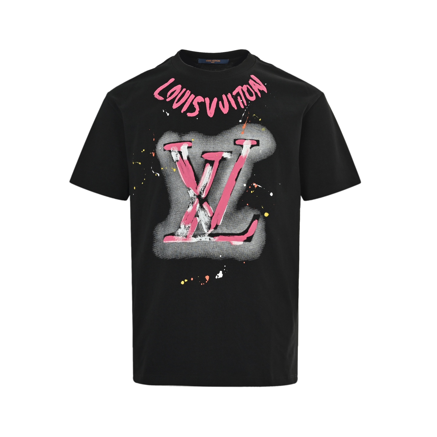 25ss graffiti logo print T-shirt