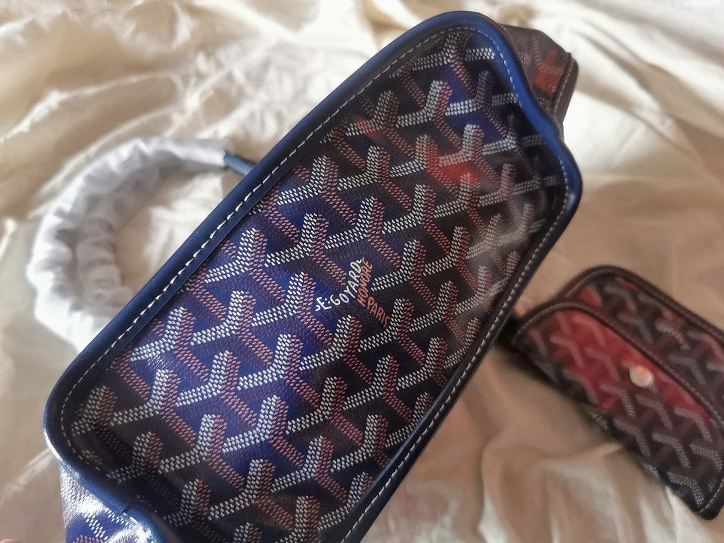 Mini 38CM Blue Canvas Bag