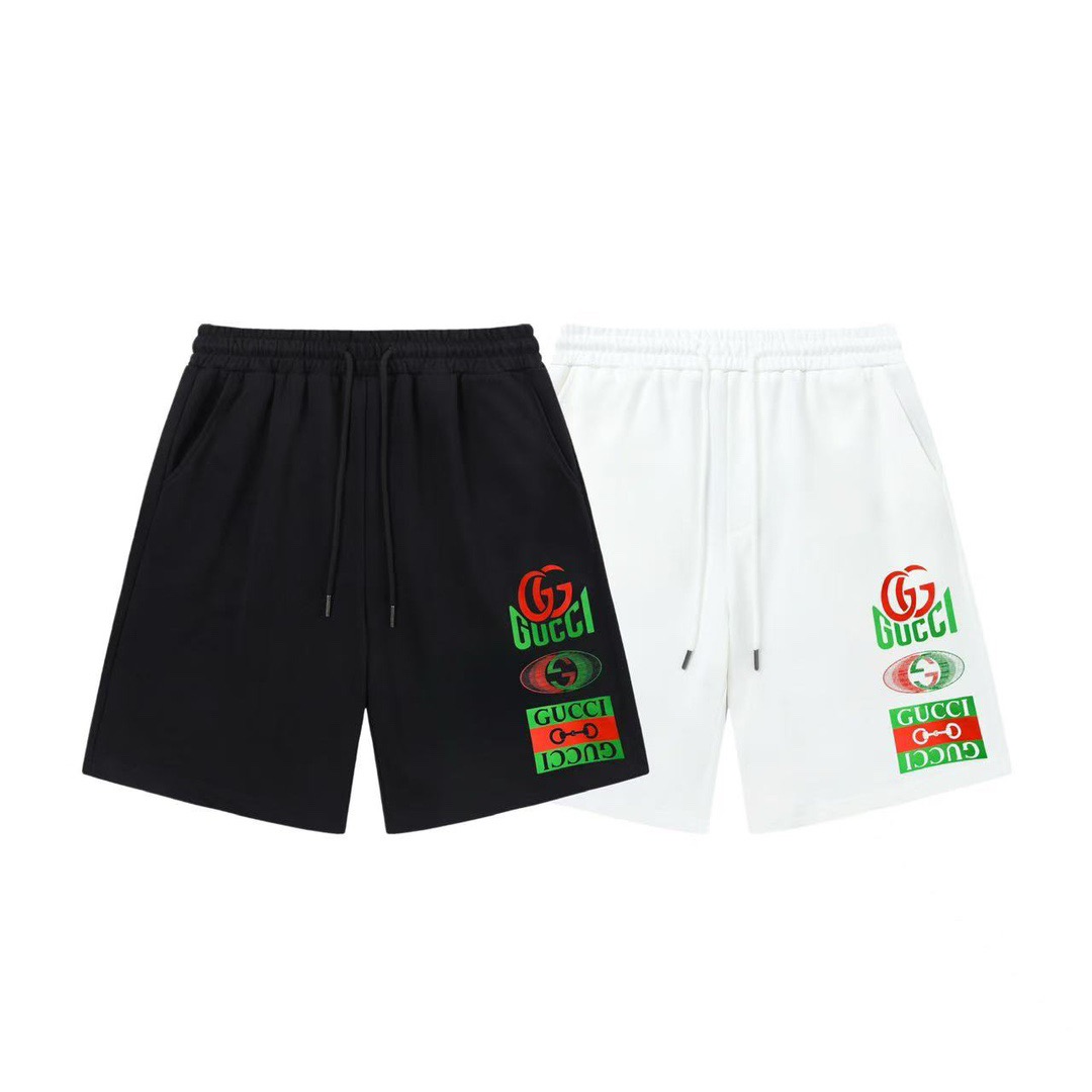 Drawstring Casual Lettering Shorts
