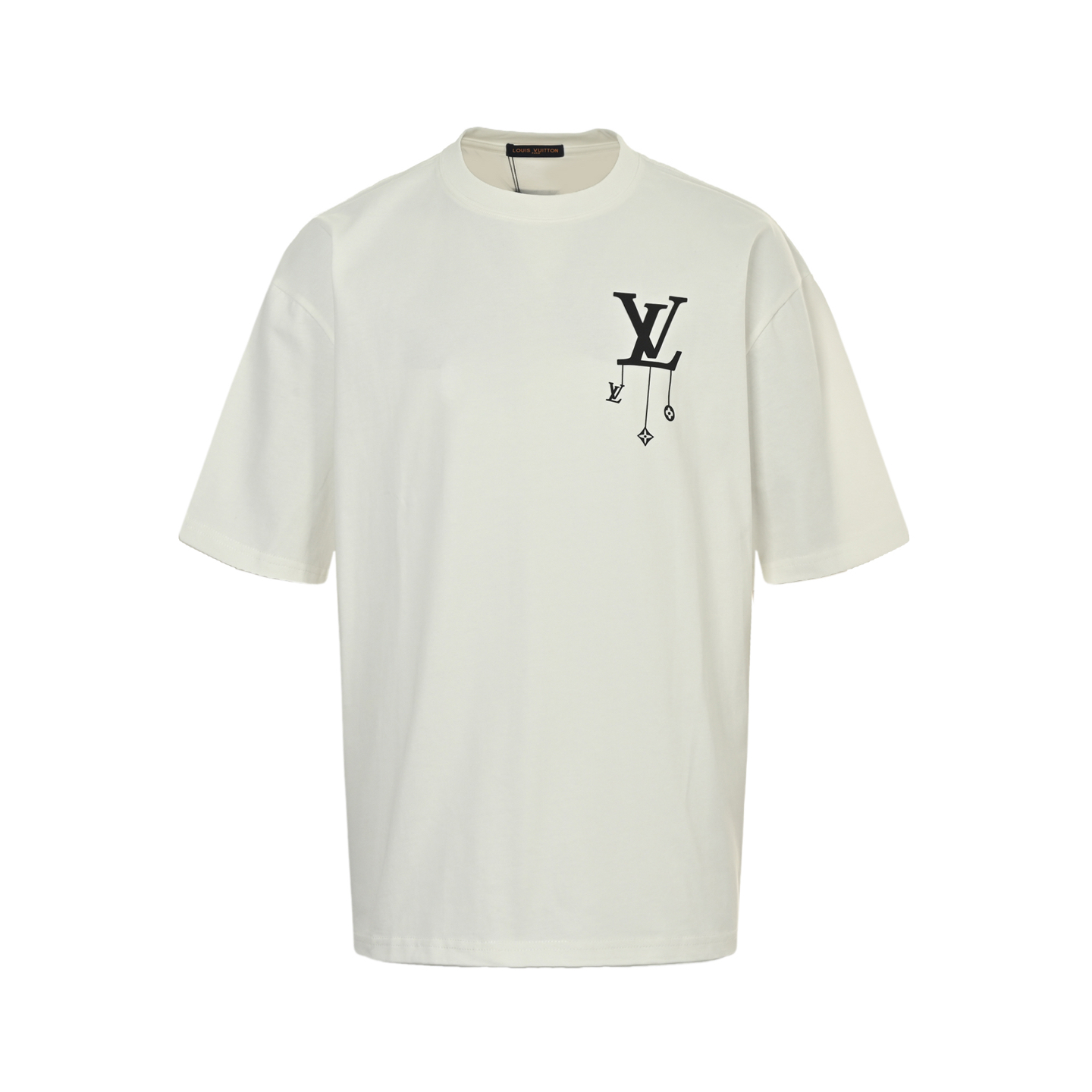 25ss pendant print short-sleeved T-shirt