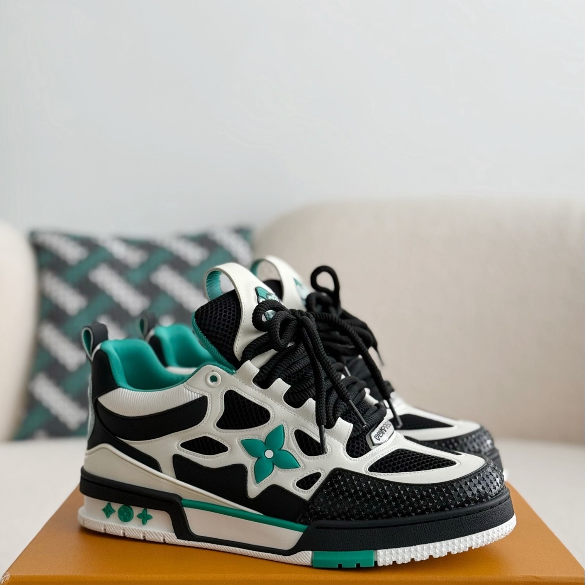 Two-tone sneakers