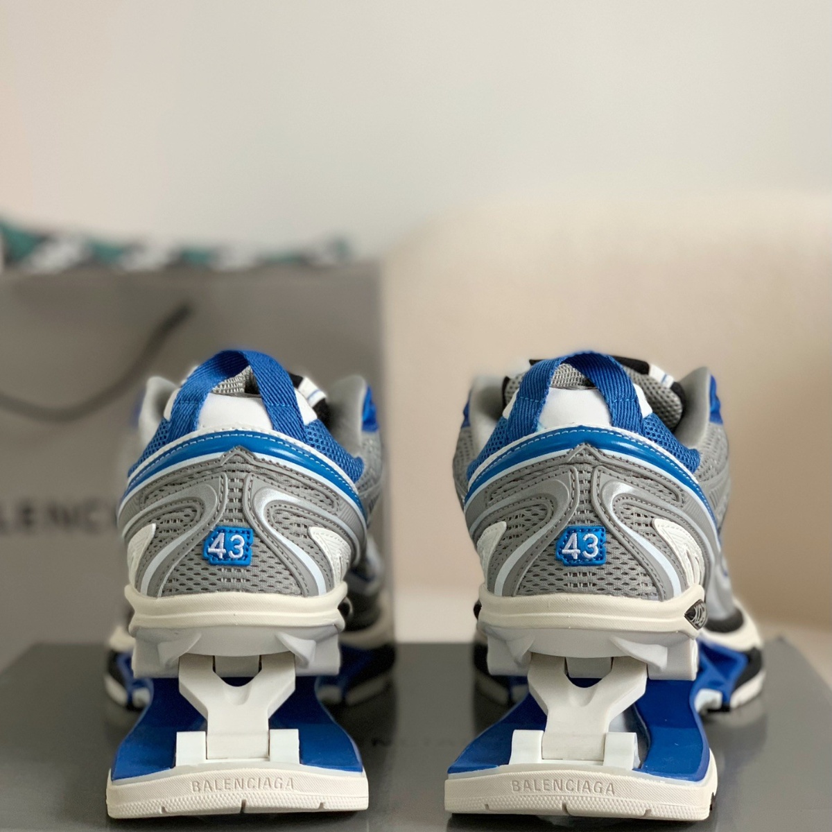 Blue Marathon Running Shoes/Sneakers