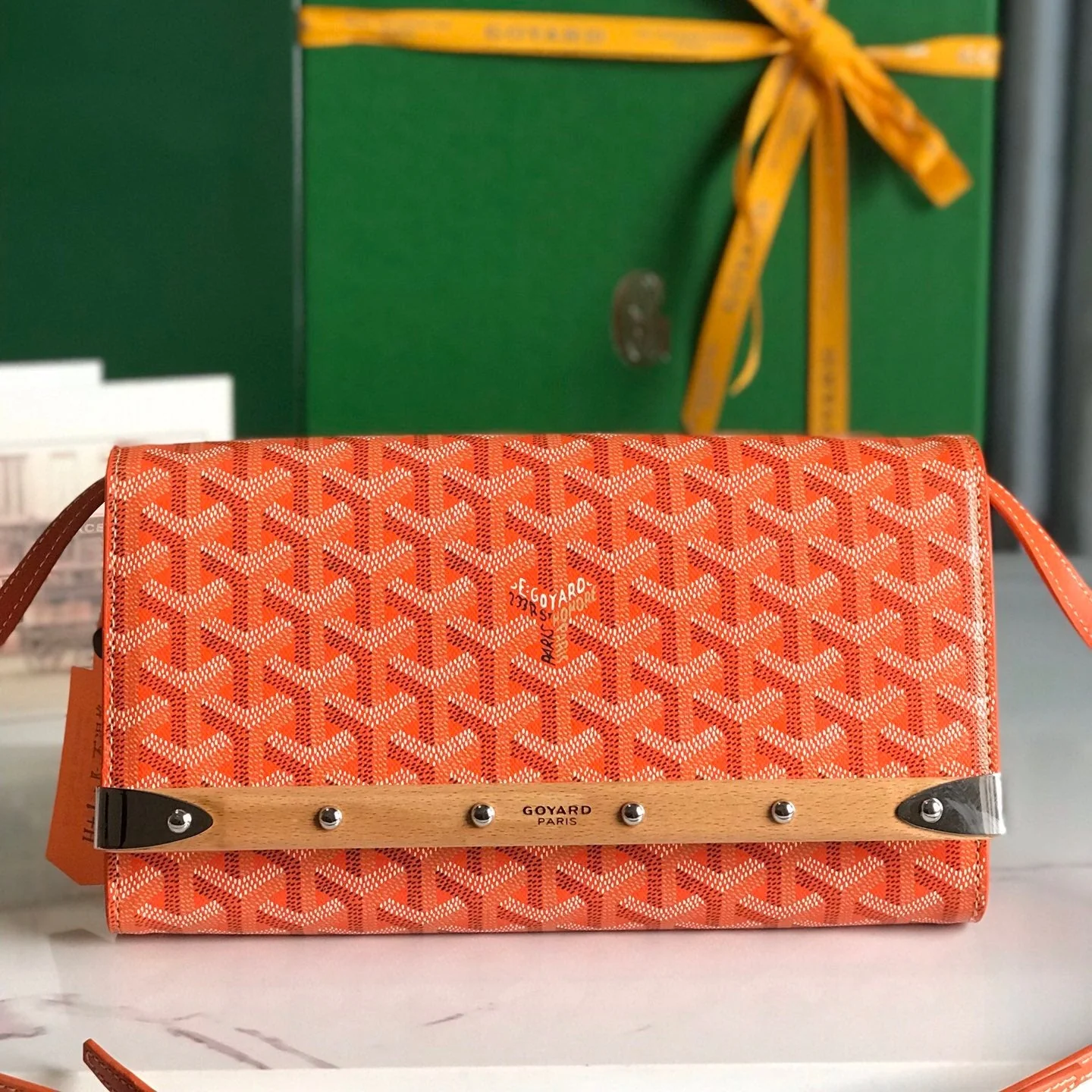 OrangeCanvas Small Clutch