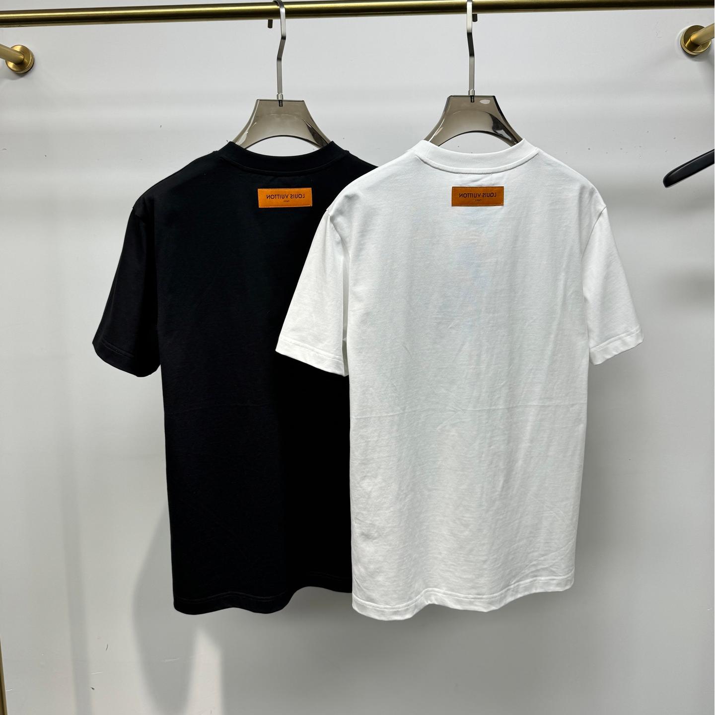 Men's round neck printed short sleeve T-shirt