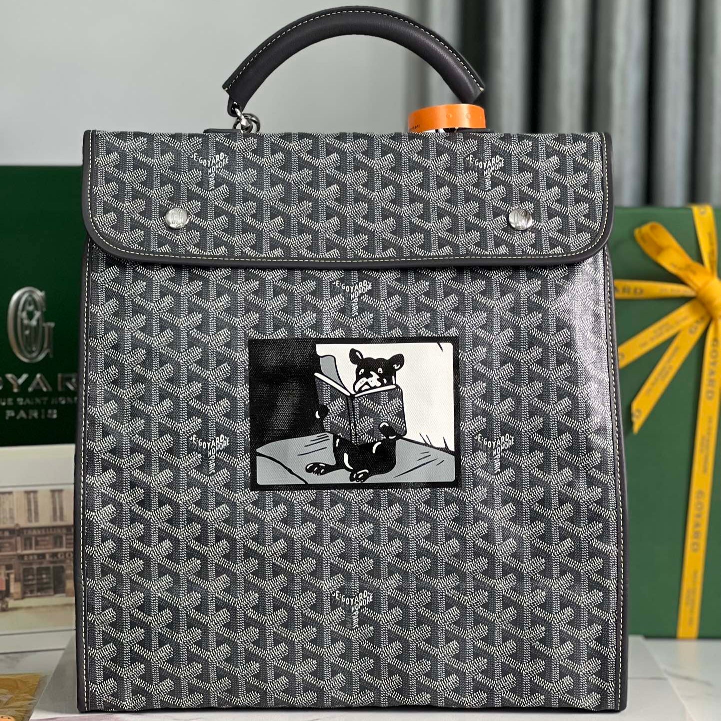 Grey Foldable Backpack