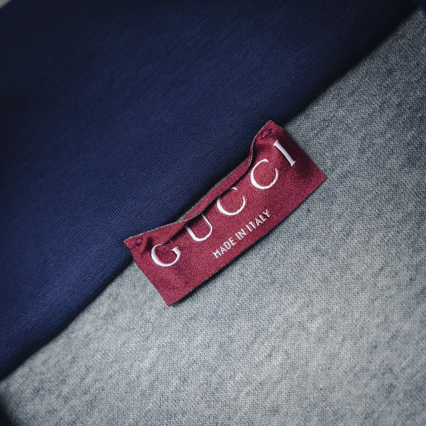 Yellow Letter Applique Half-Zip Sweatshirt