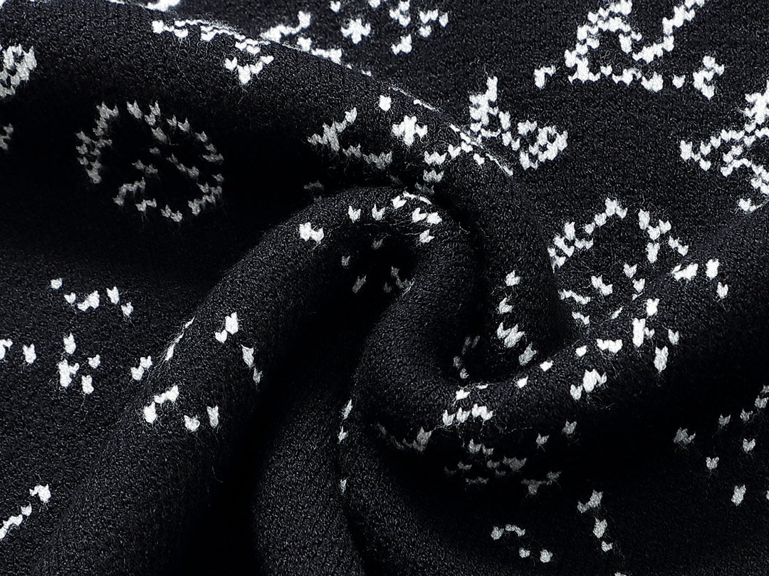 Unisex Street Style U-Neck Logo Luxury Sweater