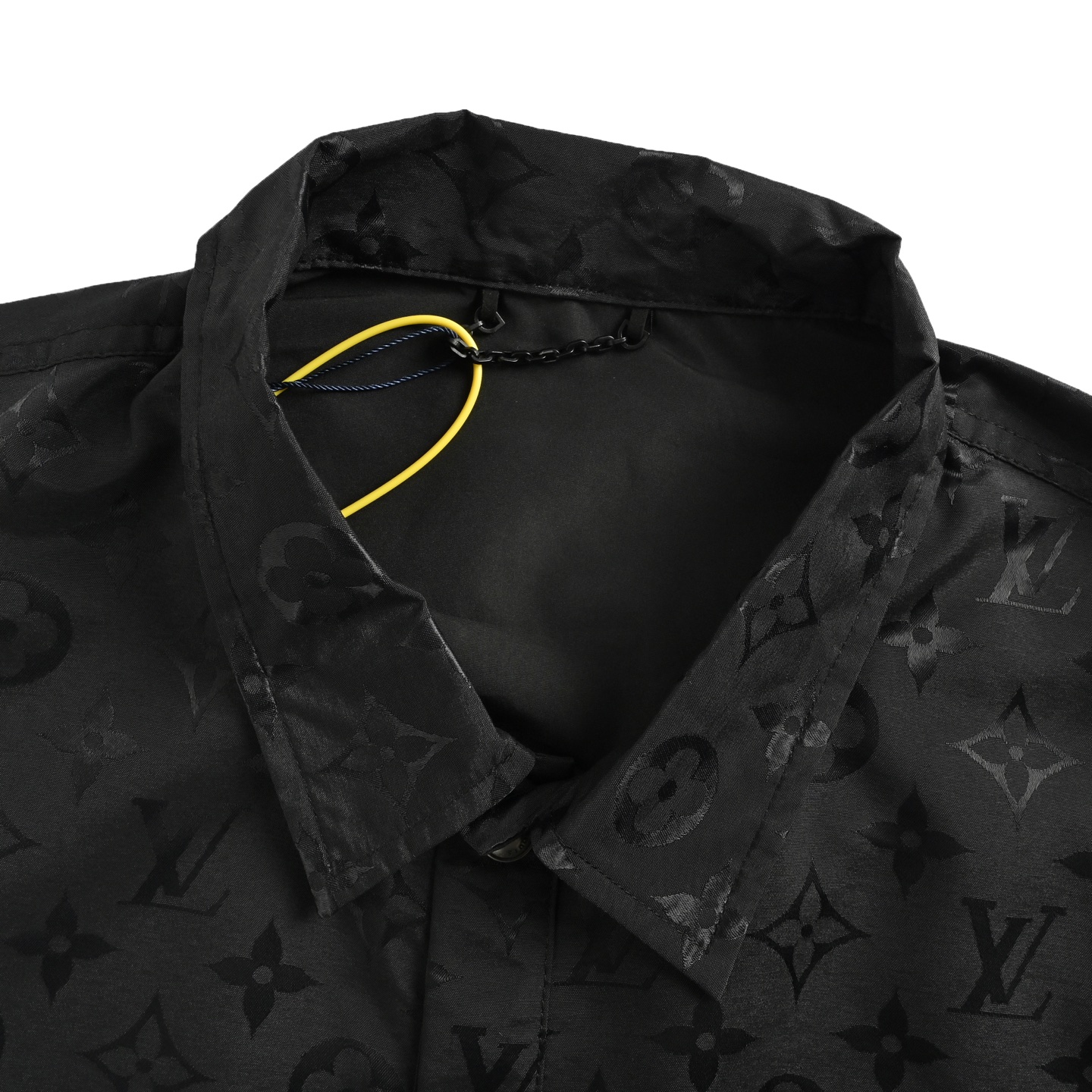 Jacquard Diamond Shirt with Full Print