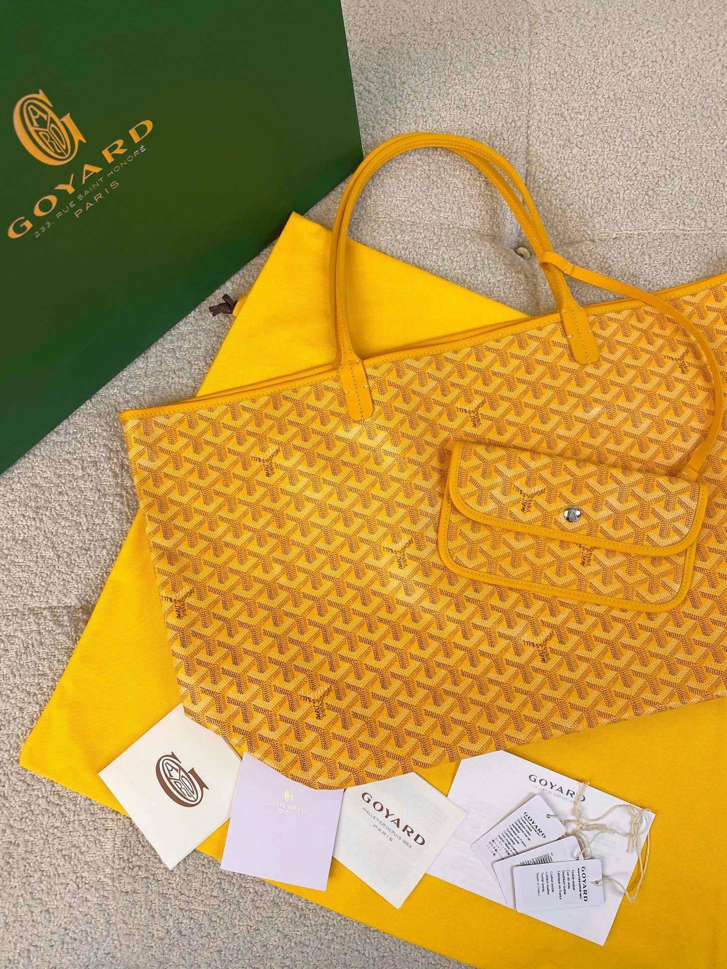 Yellow Shopping Bag