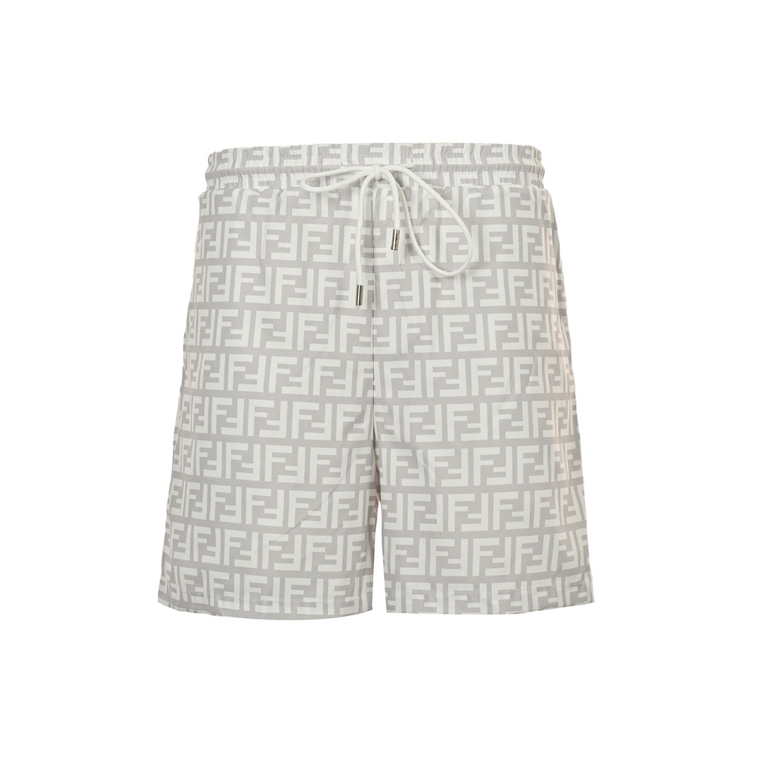 24SS FF All-Over Print Beach Shorts