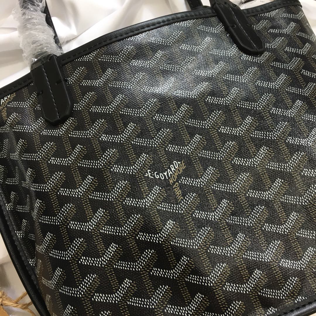 Mini 38CM Black Canvas Bag