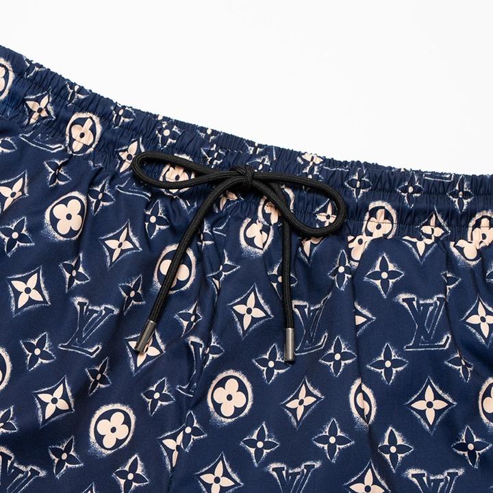 Full-print casual beach shorts