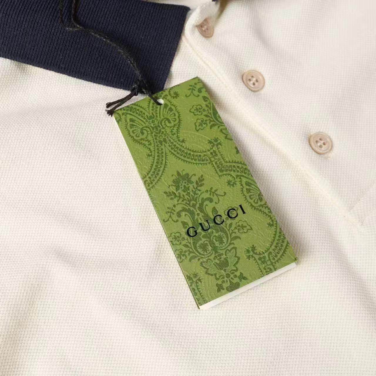 Embroidered Patch Polo Shirt