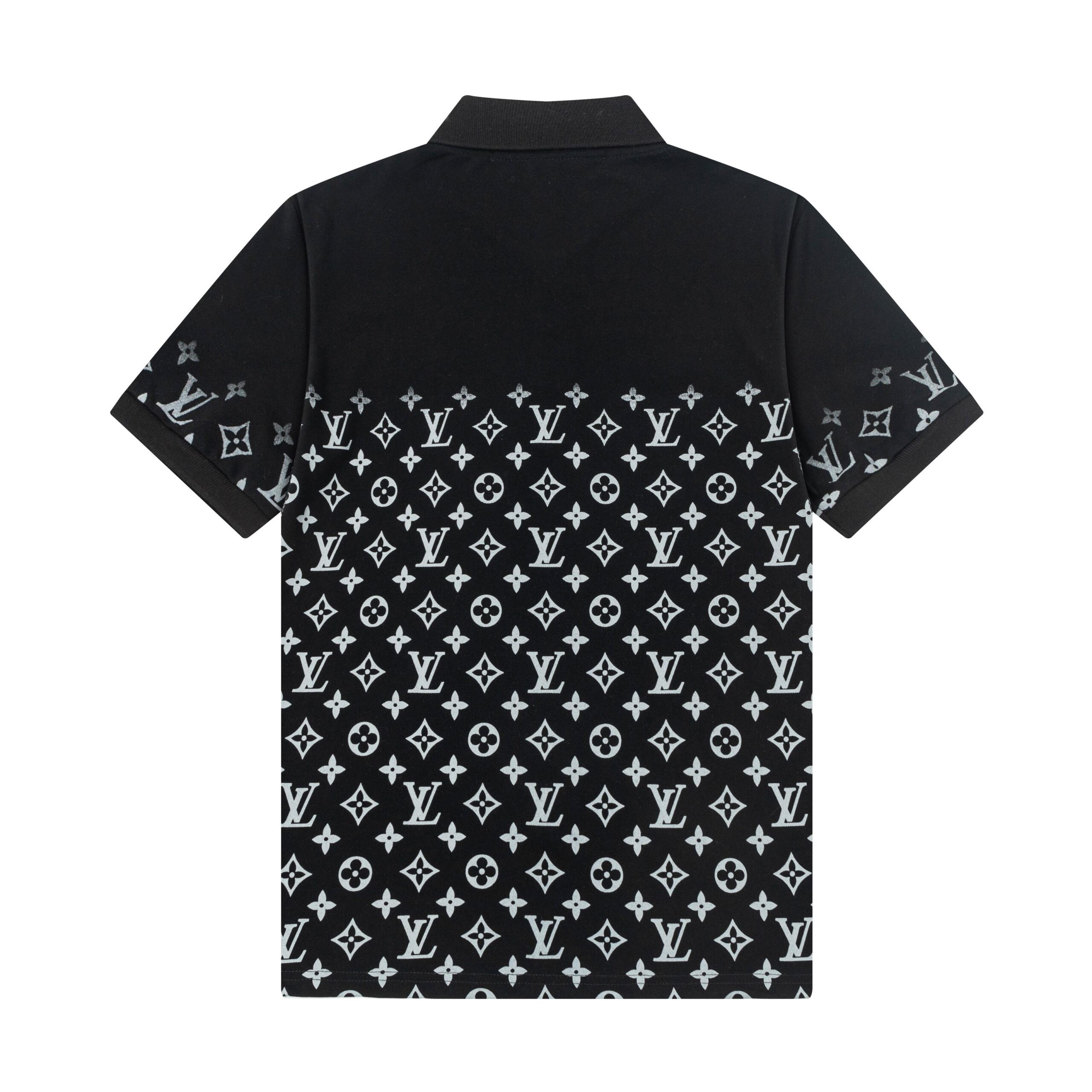 New Gradient Print Polo Shirt
