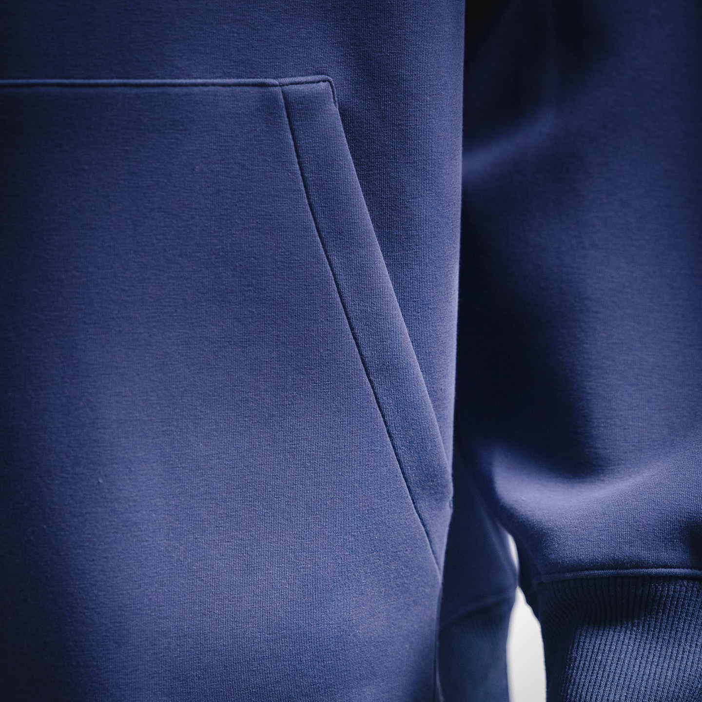 Yellow Letter Applique Half-Zip Sweatshirt