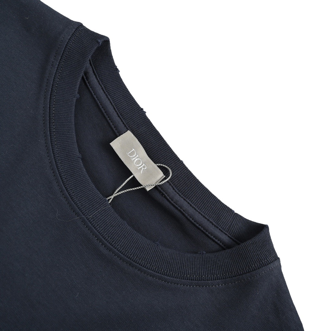 24SS Pocket Dinosaur Embroidery T-Shirt