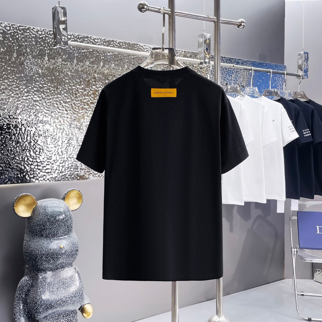 New Letter Pattern Cotton Breathable T shirt