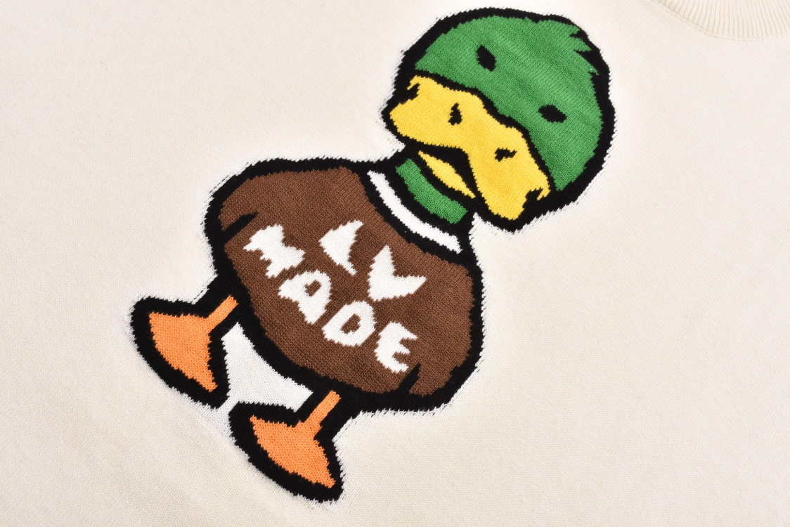 Duck Jacquard Knit T shirt