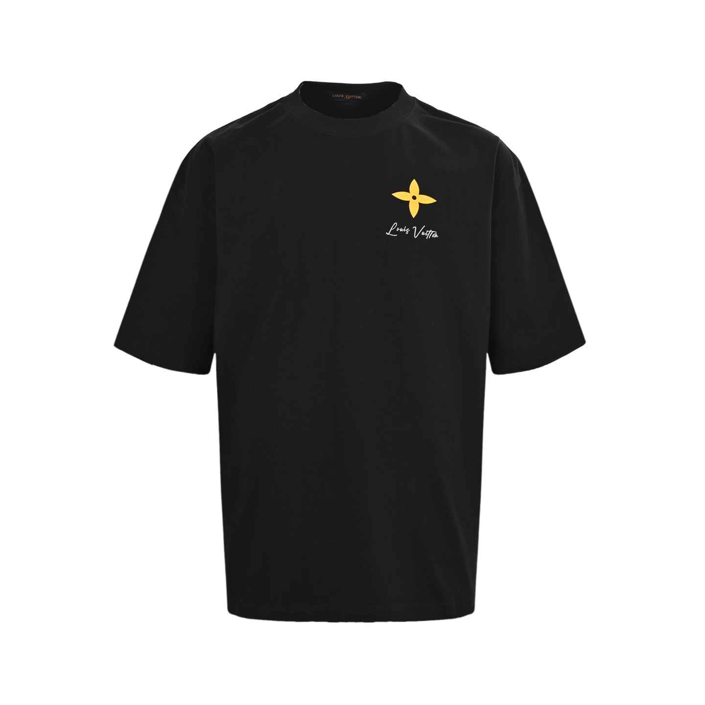 25ss Yellow Cross Short Sleeve T-Shirt