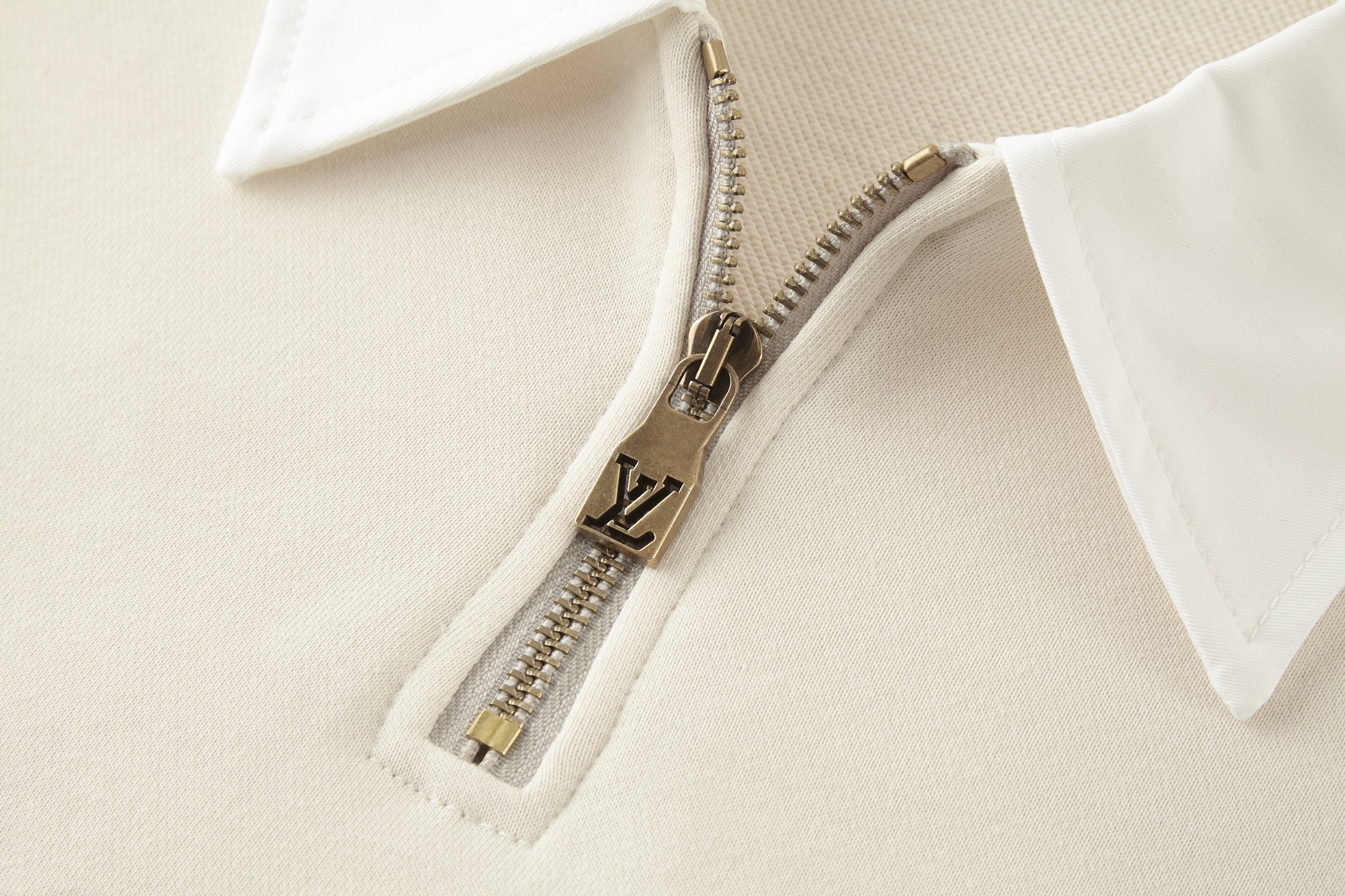 Embroidered Half-Zip Sweatshirt