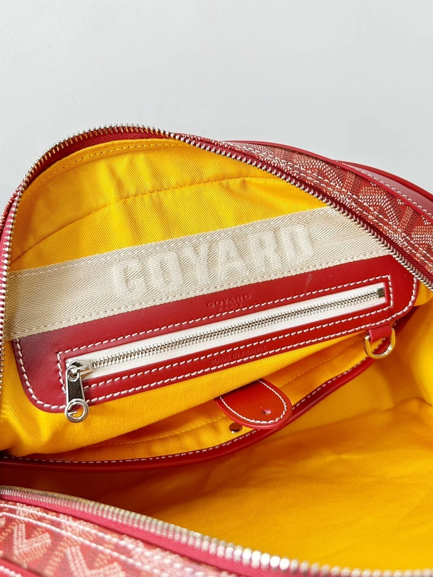 Medium Red Canvas Bowling Ball