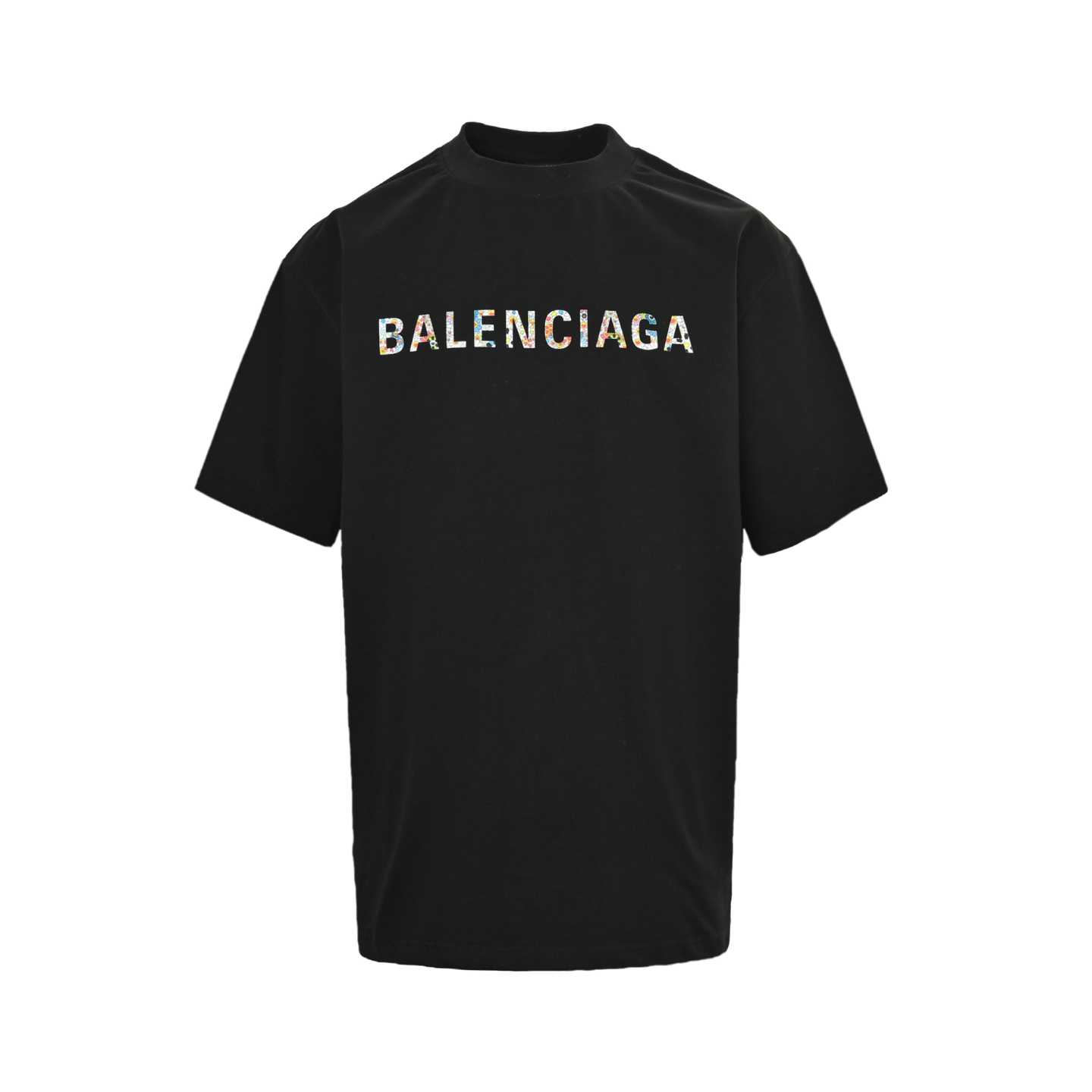 25ss sunflower print short-sleeved T-shirt