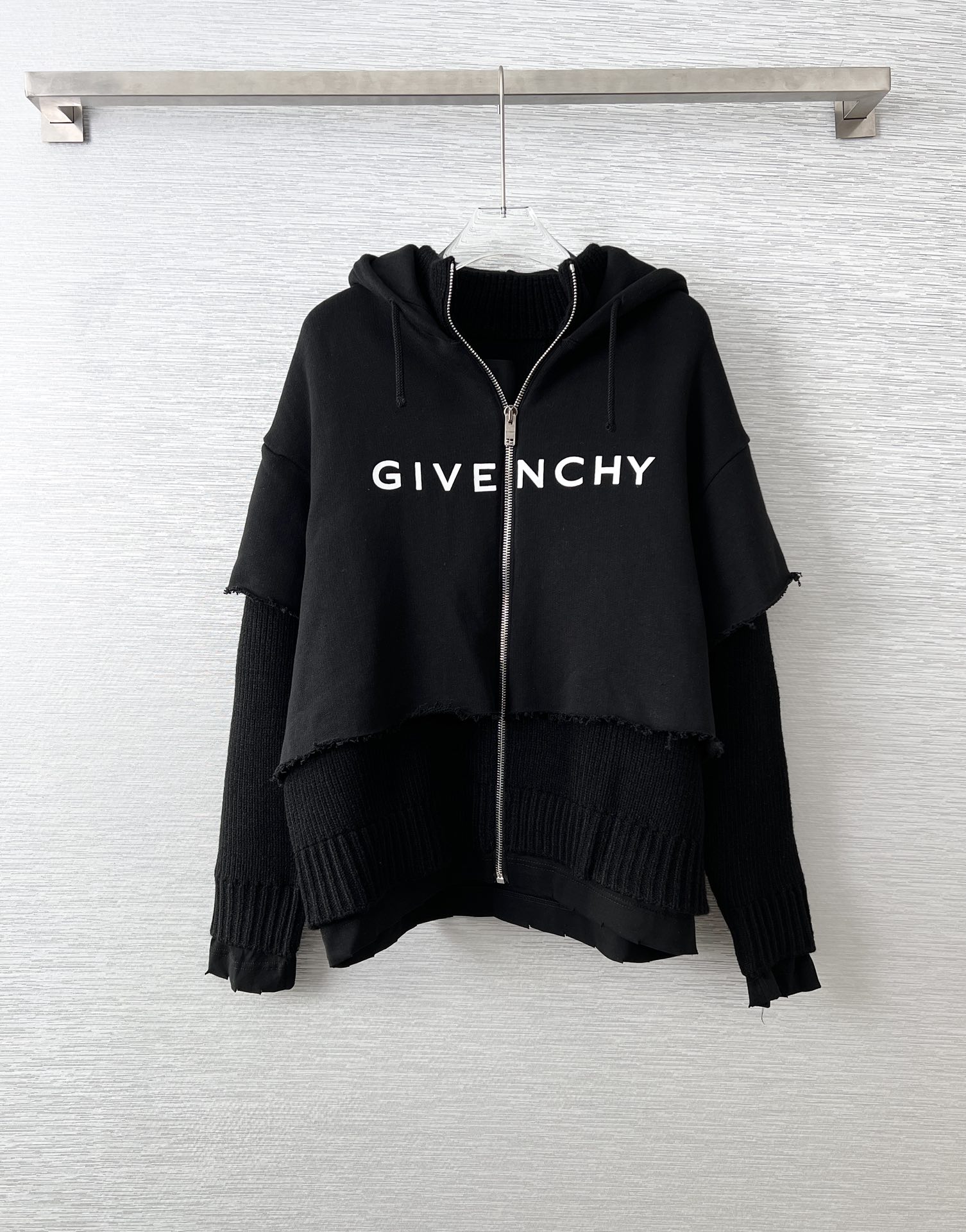 3-Layer Hooded Sweatshirt