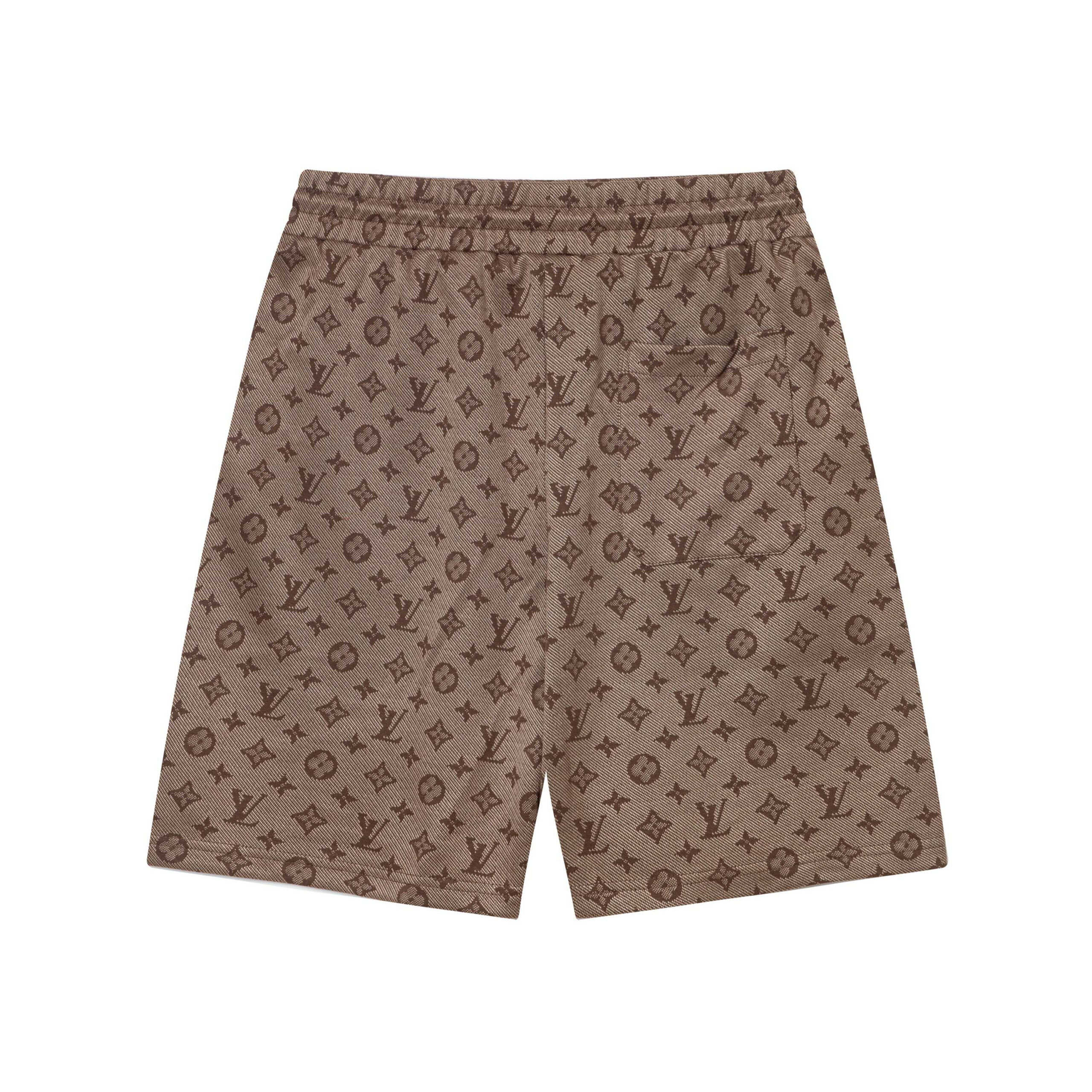 0319 Summer Jacquard Knitted Shorts