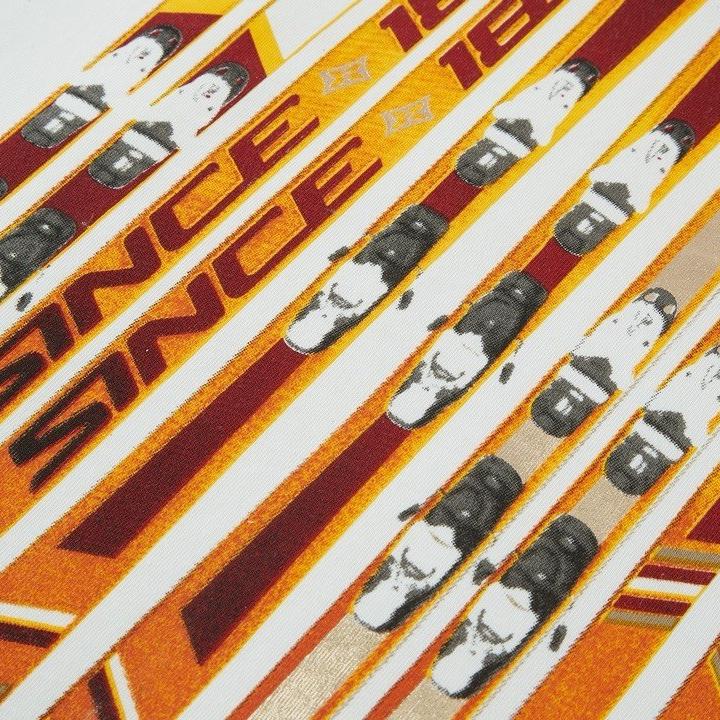 Snowboard Gold Stamping Inkjet T-shirt