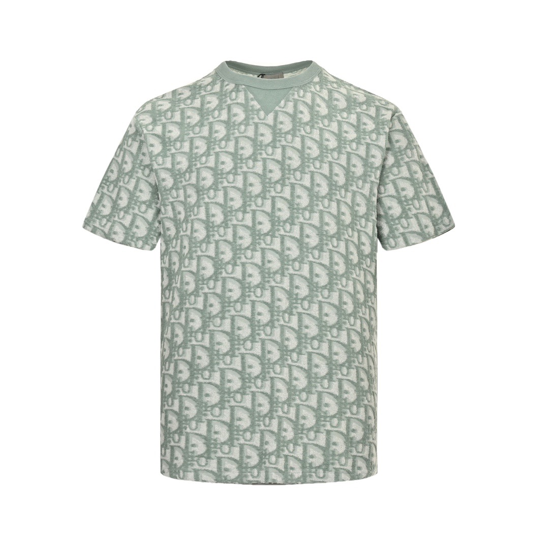 Knitted Jacquard Graphic T-shirt
