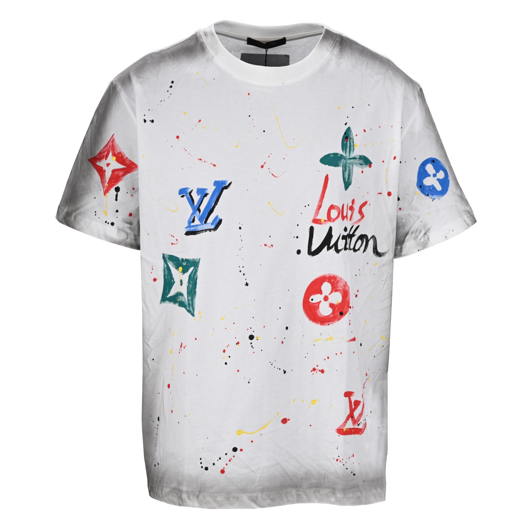 Gradient Pattern Printed T-Shirt