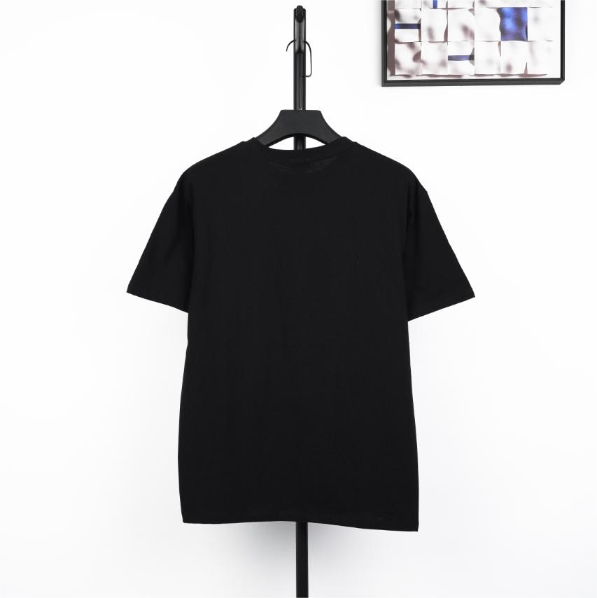 Round neck short-sleeved T-shirt