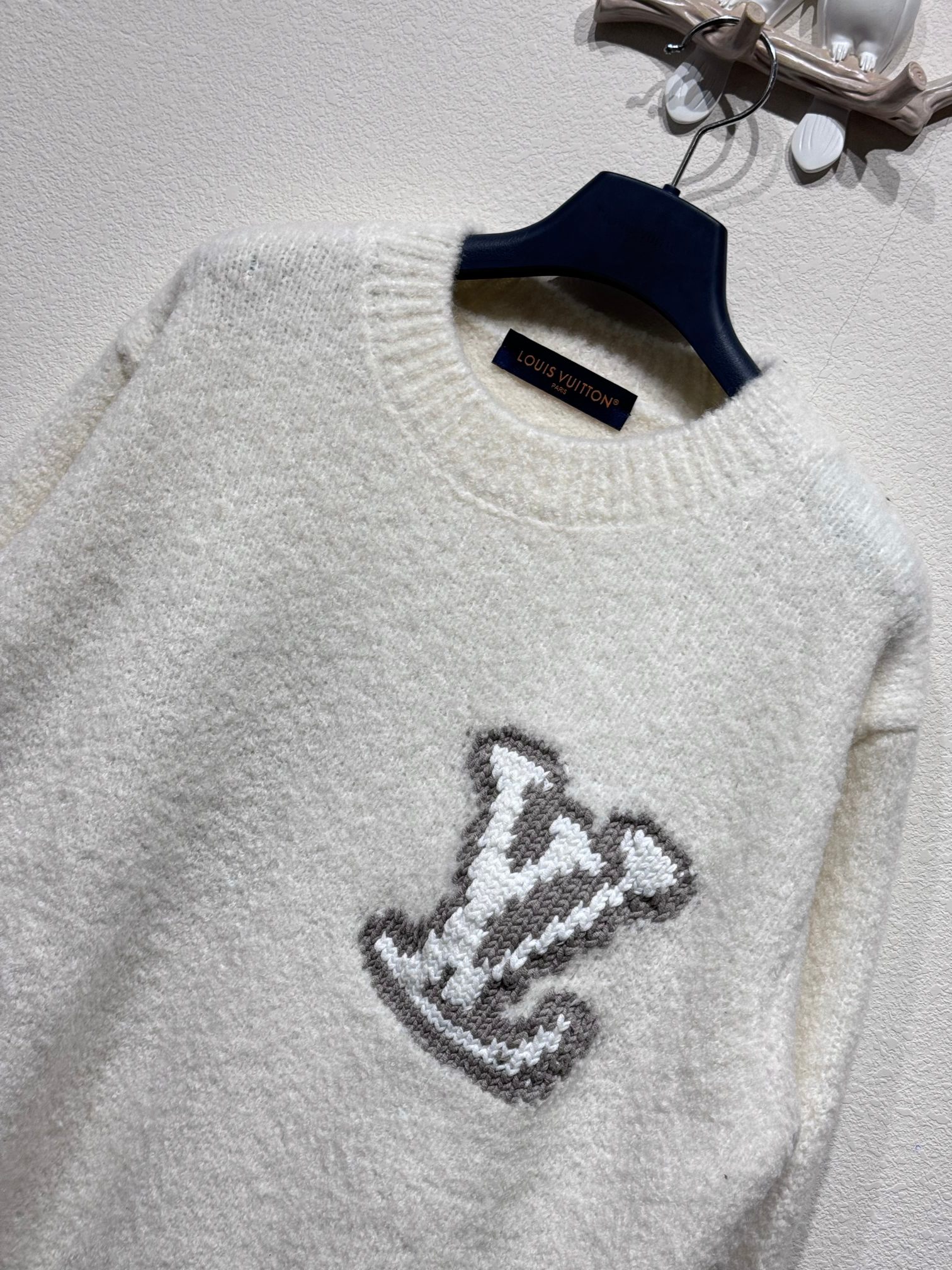 Classic Intarsia LOGO Sweater