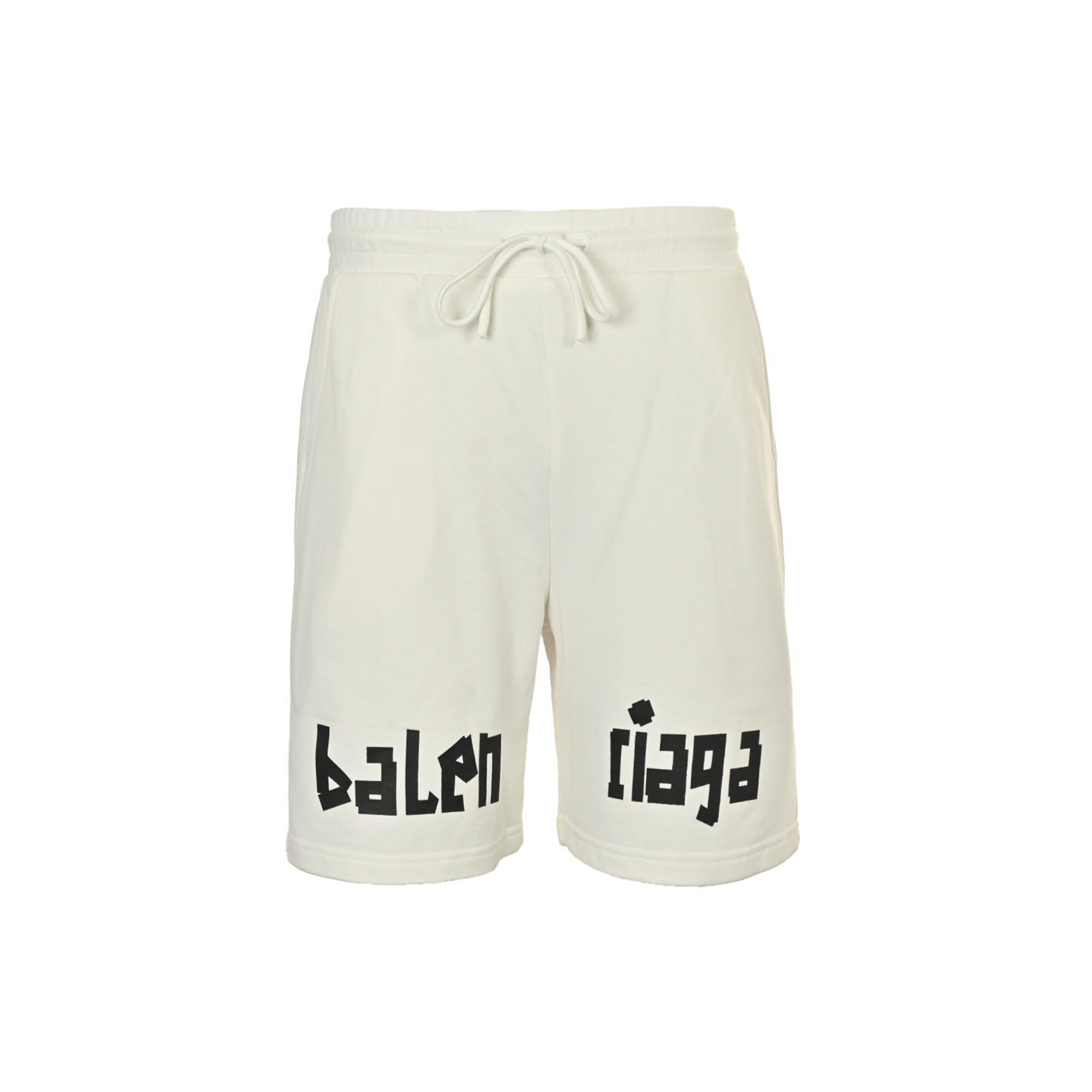 25ss tape print shorts