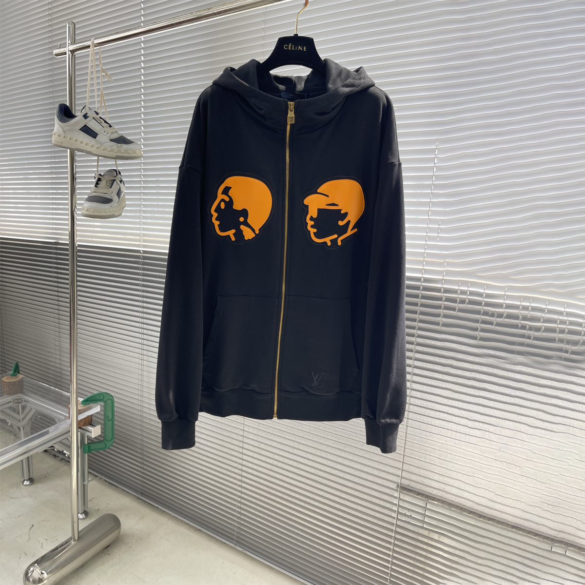25SS Human Head Collaboration Zip-Up Hoodie