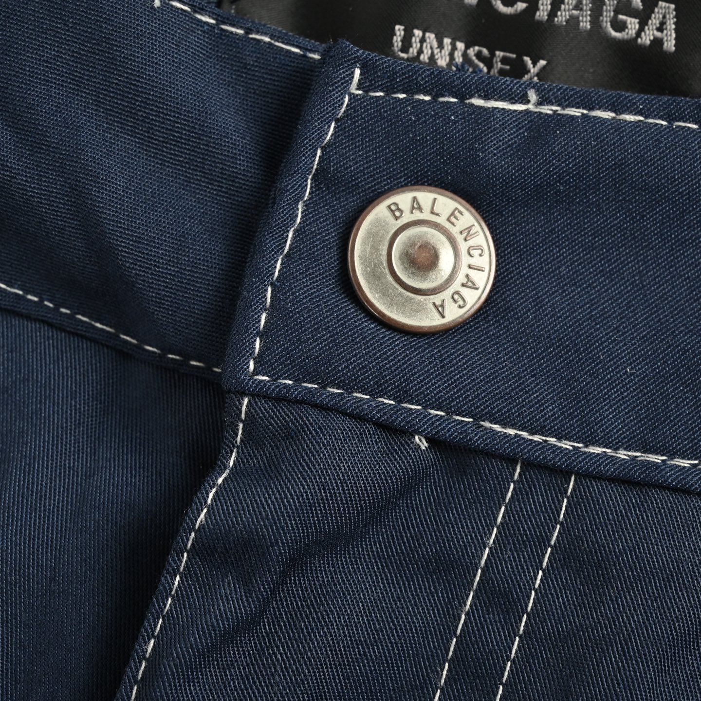 Embroidered Logo Utility Overalls