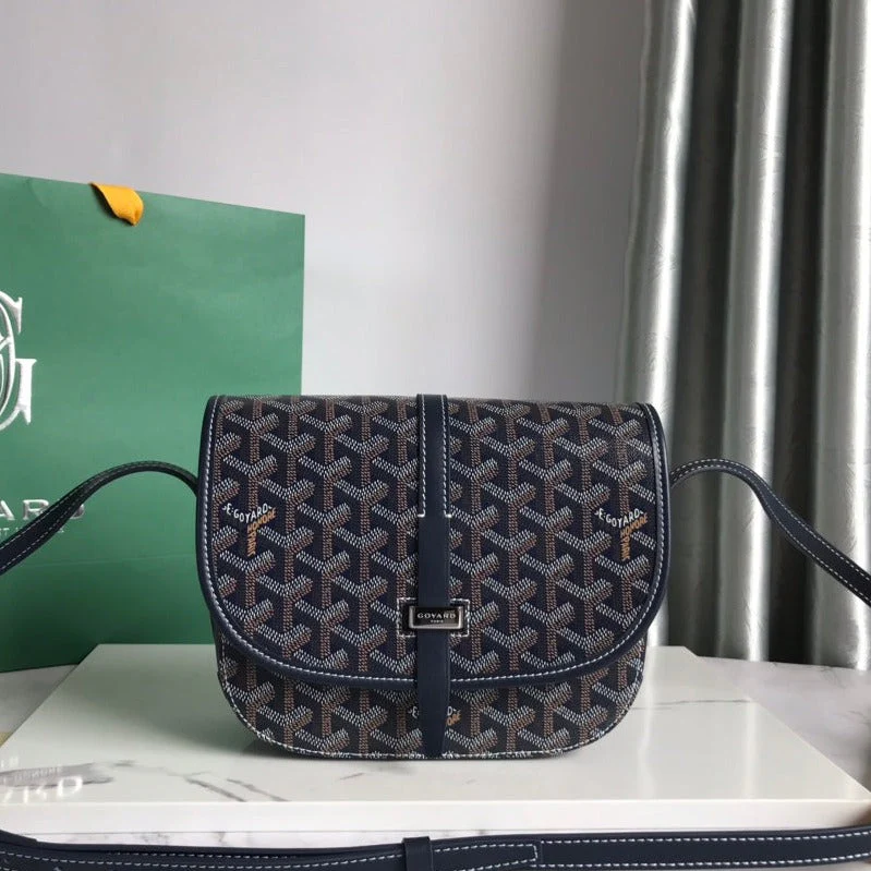 Dark Blue Messenger Bag