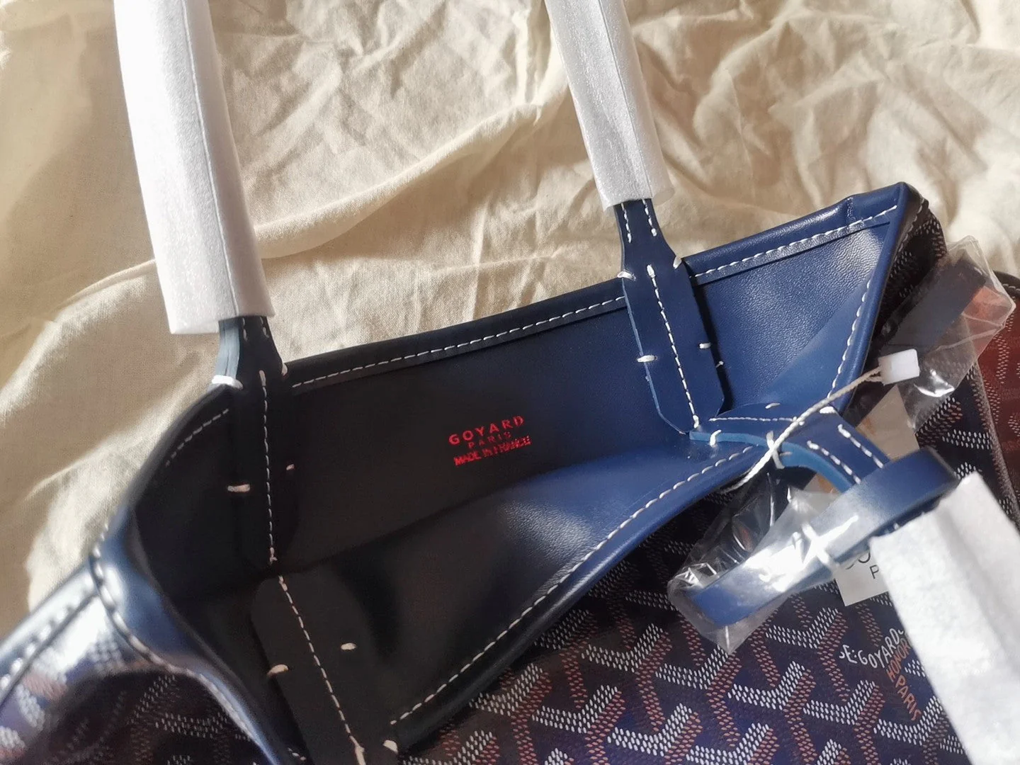 Mini 38CM Blue Canvas Bag