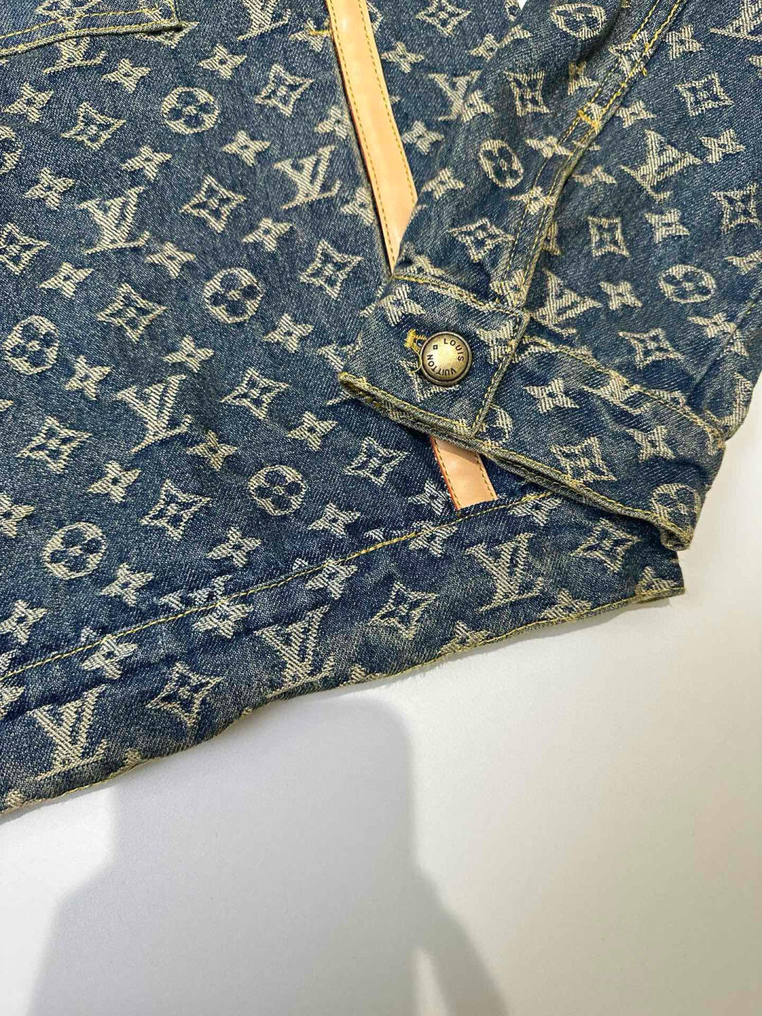 Denim Jacket With Monogram